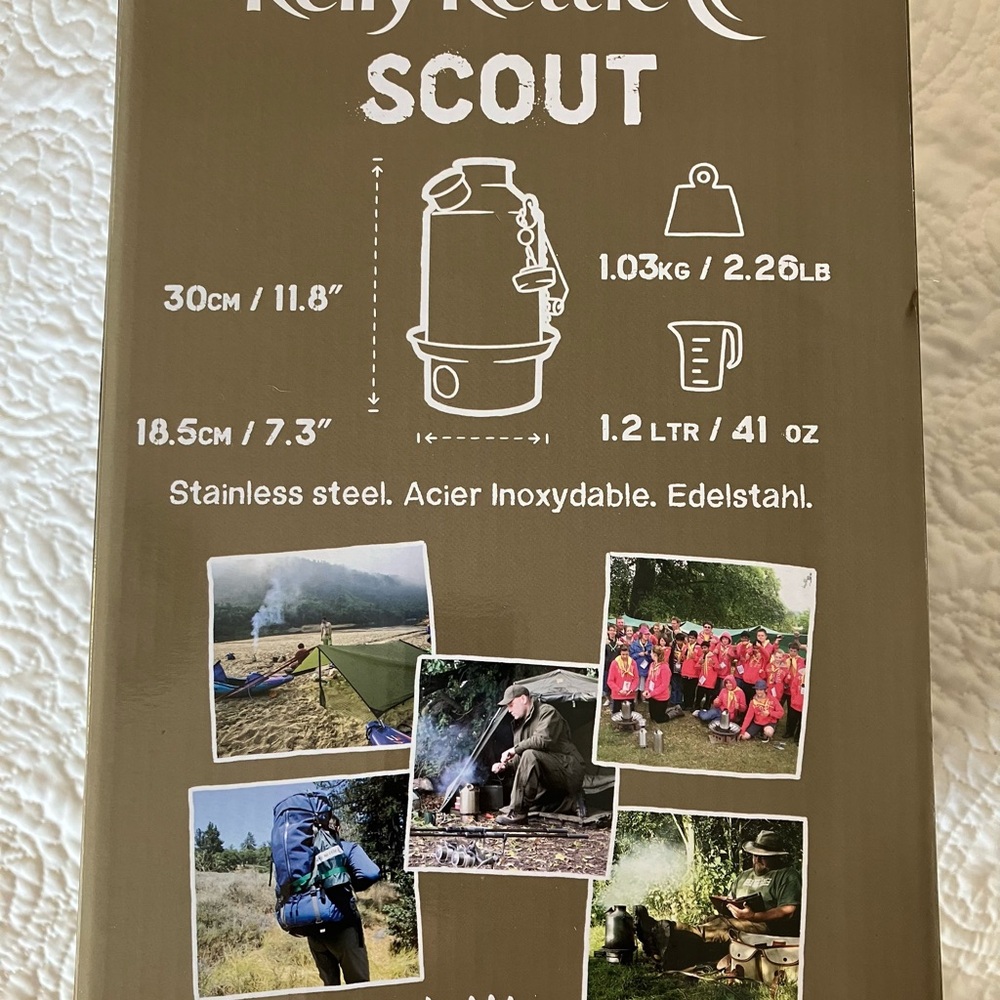 Stainless Steel Kelly Kettle Scout - Picture 4 of 14